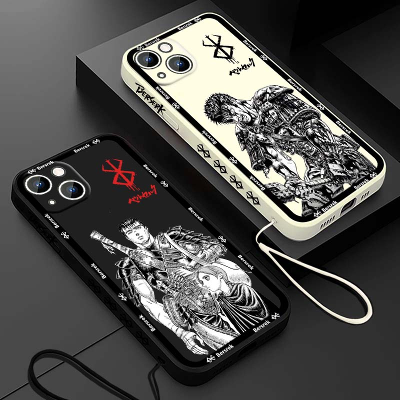Phone Cases Anime - Japan Anime Berserk Guts Telefoonhoesje voor