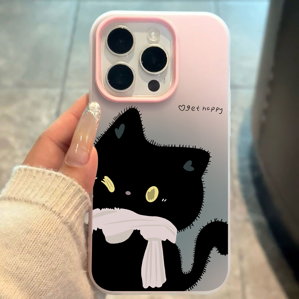 Phone Cases Xiaomi 14T - INS Koppel Zwart-Wit Kat Candy Kleur