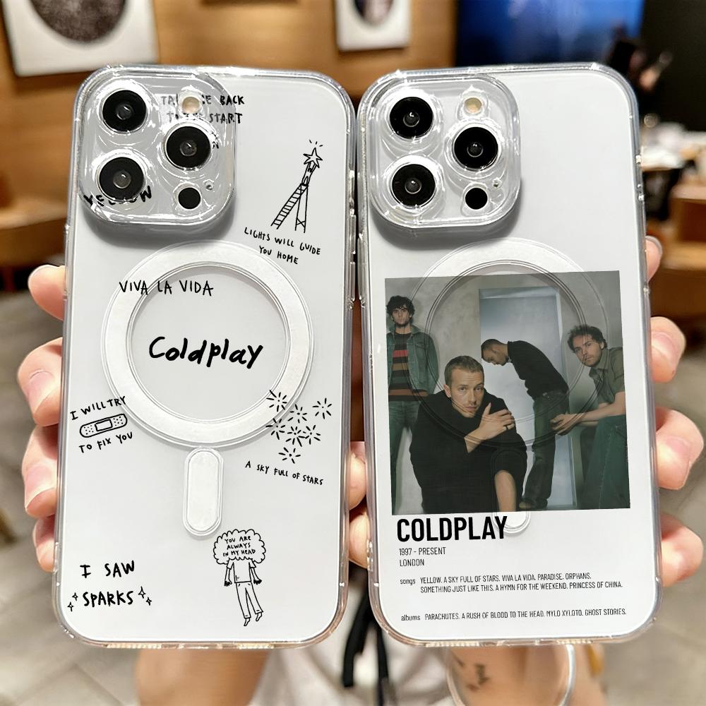 Phone Cases Iphone 16 Pro - C-Coldplay Rapper Coole Telefoonhoesje voor iPhone