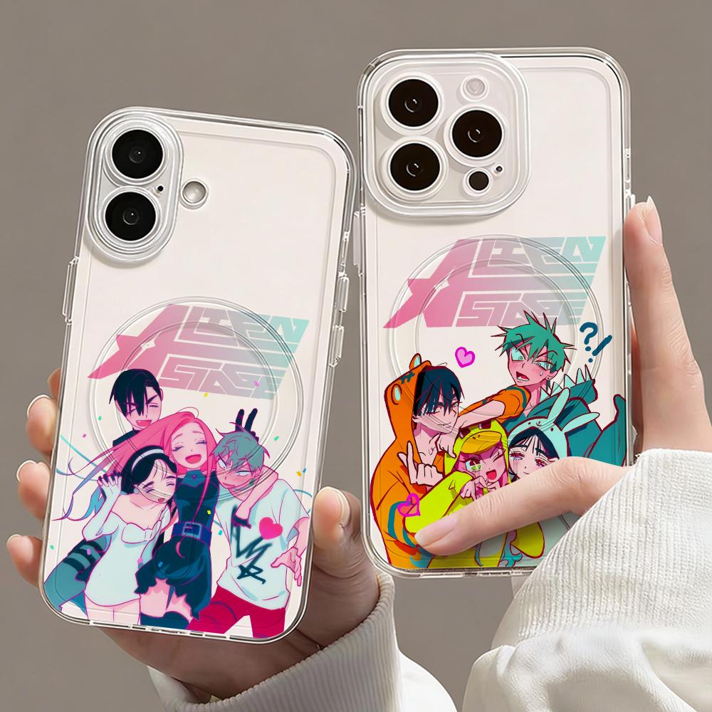 Phone Cases Anime - Anime A-Alien Stage Telefoonhoesje Magnetische Transparante