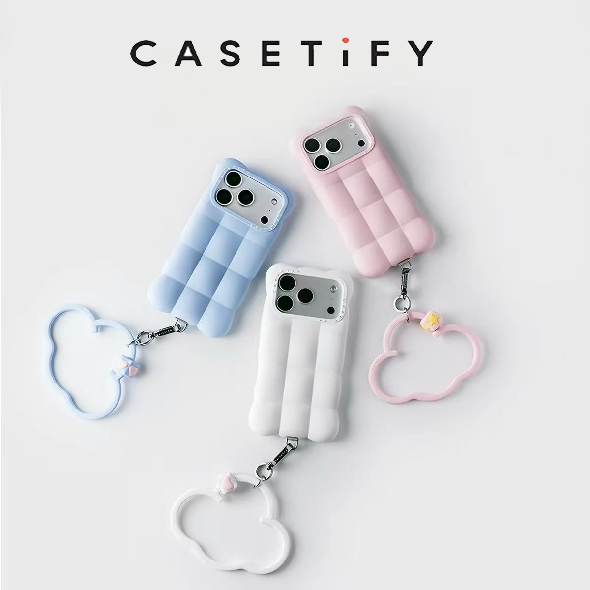 Phone Cases Iphone 16 Pro - CASETiFY Cloud Series siliconen telefoonhoesje voor