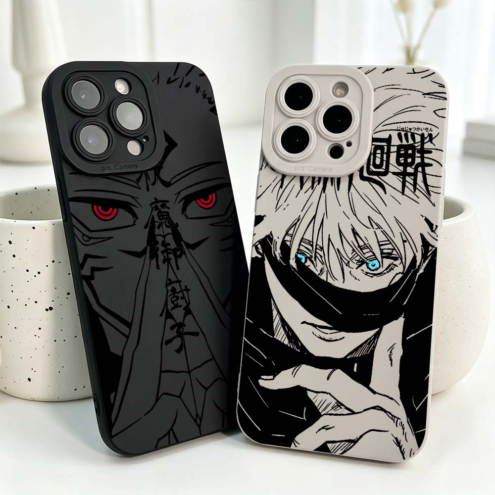 Phone Cases Anime - Anime Jujutsu Kaisen Coole Siliconenhoes voor