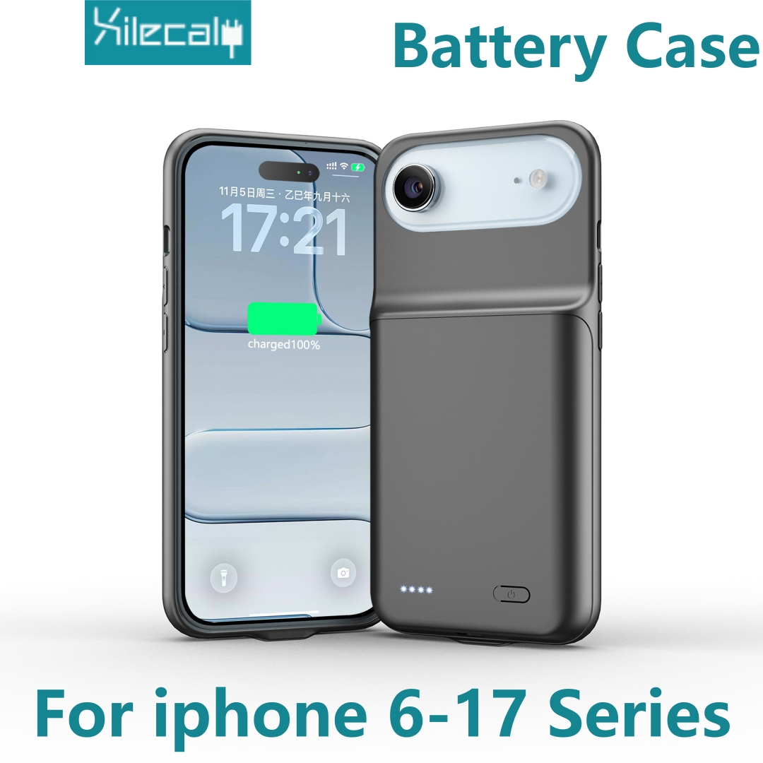 Phone Cases That Charge Your Phone - Xilecaly Draagbare Batterijhoes voor iPhone 17