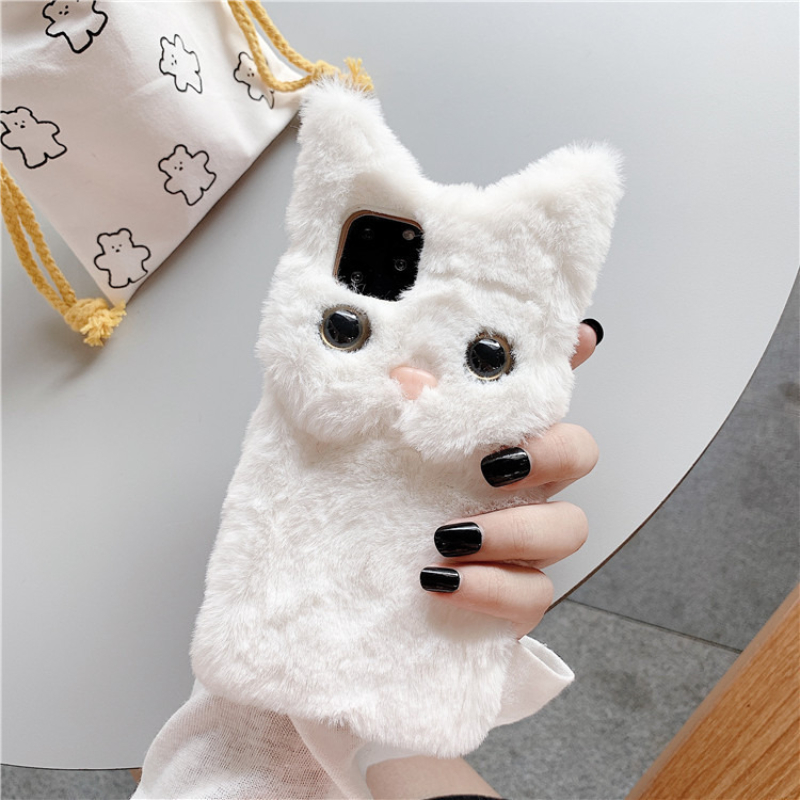 3D Schattige Cartoon Kat Pluch - Phone Cases Iphone 14 recensie en prijs