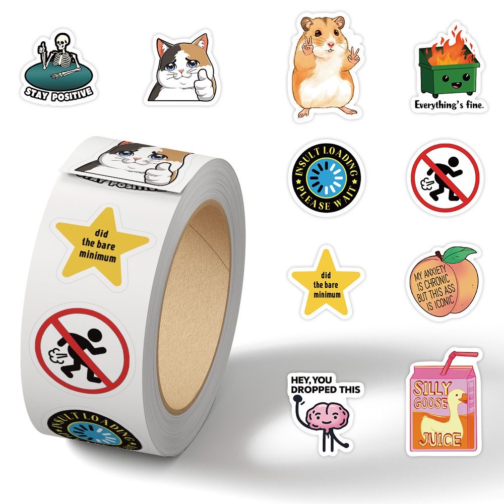 500 stuks grappige emotie meme - Phone Cases Kids recensie en prijs