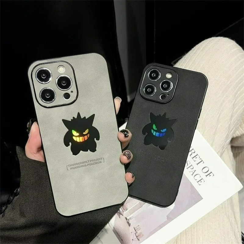 Cartoon Anime Gengar Lederen T - Phone Cases Anime recensie en prijs