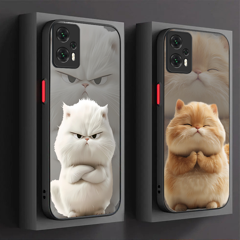 Cartoon Boze Kat Koppel Stijl  - Phone Cases Xiaomi 14T recensie en prijs
