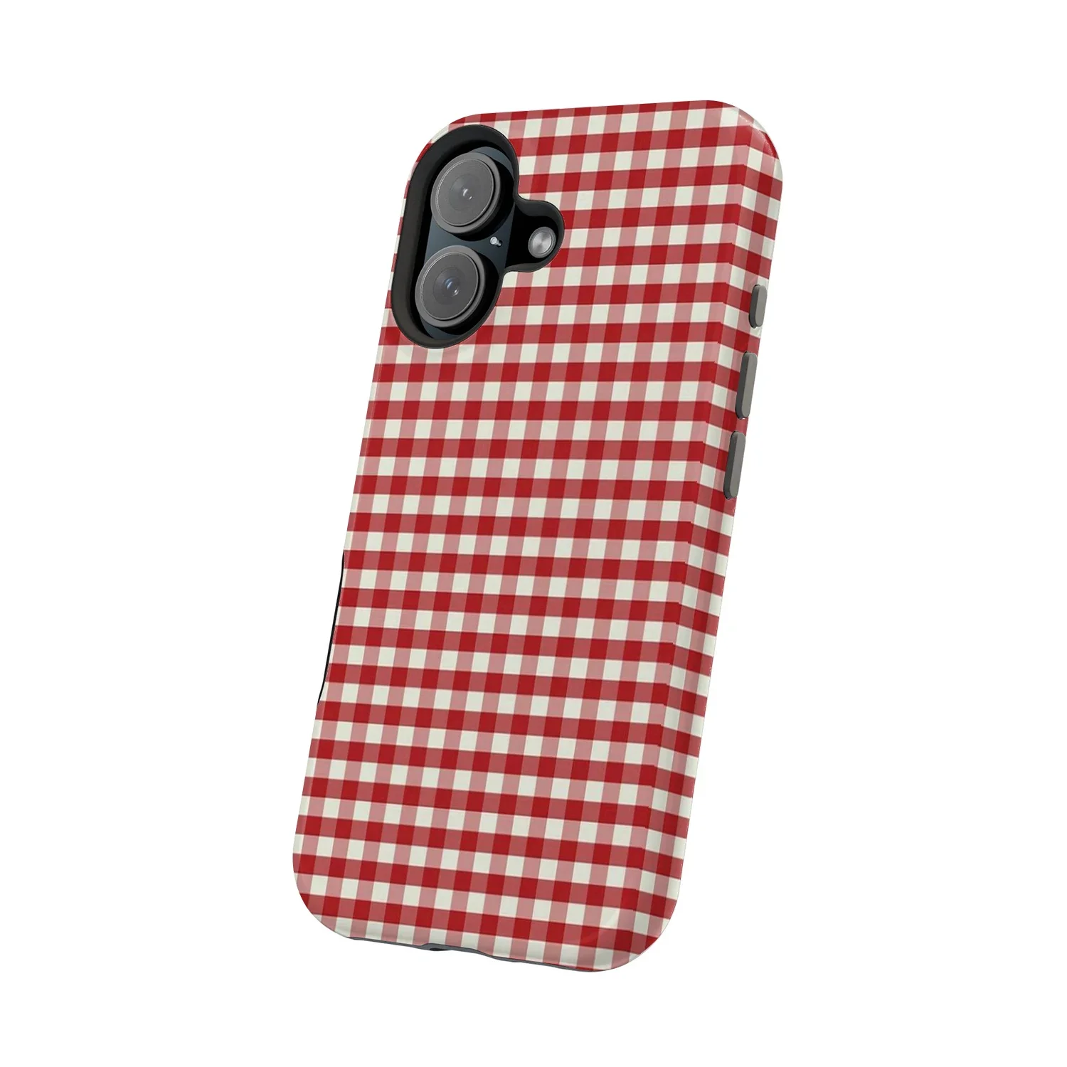 Retro Rode Gingham Matte Tough - Phone Cases Burga recensie en prijs