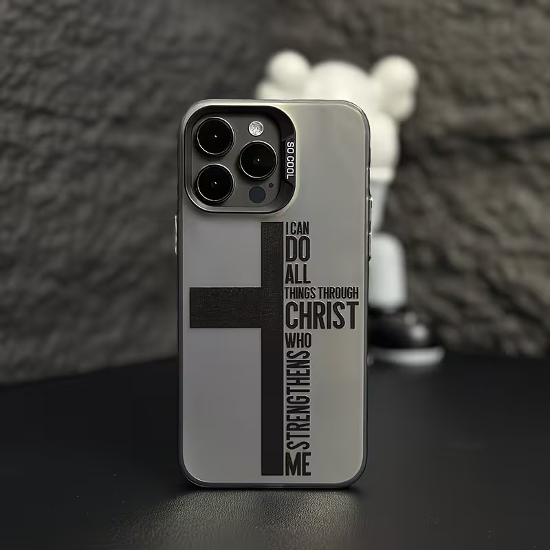 Anti-vingerafdruk Cross Bible  - Apple Iphone 15 Pro Max recensie en prijs