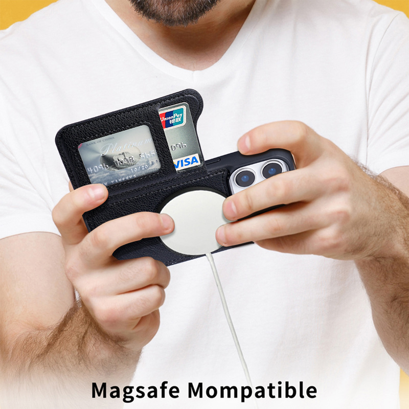 Voor Magsafe Magnetische Flip  - Flip Leather Case recensie en prijs