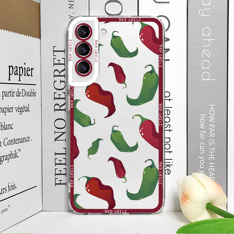 Grappige rode chilipeper patro - Phone Cases Funny recensie en prijs