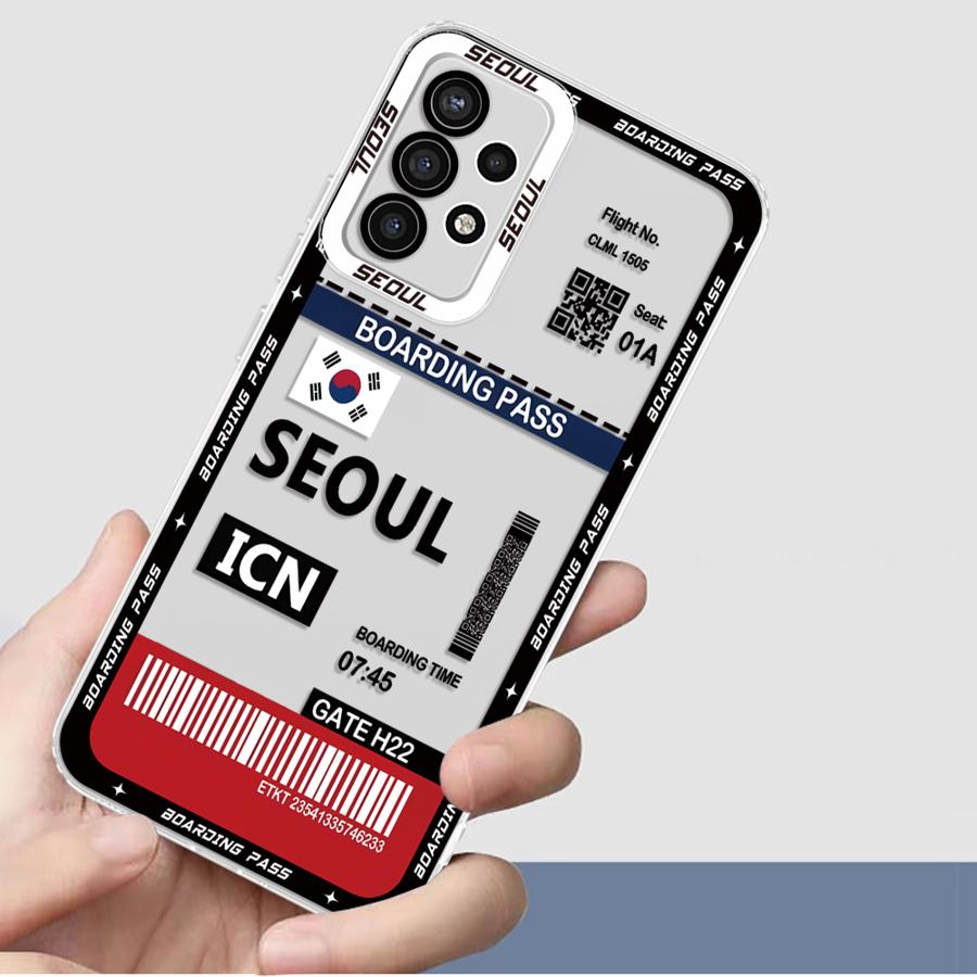 Tokyo Seoul Boarding Pass Zach - Phone Cases Tokyo recensie en prijs