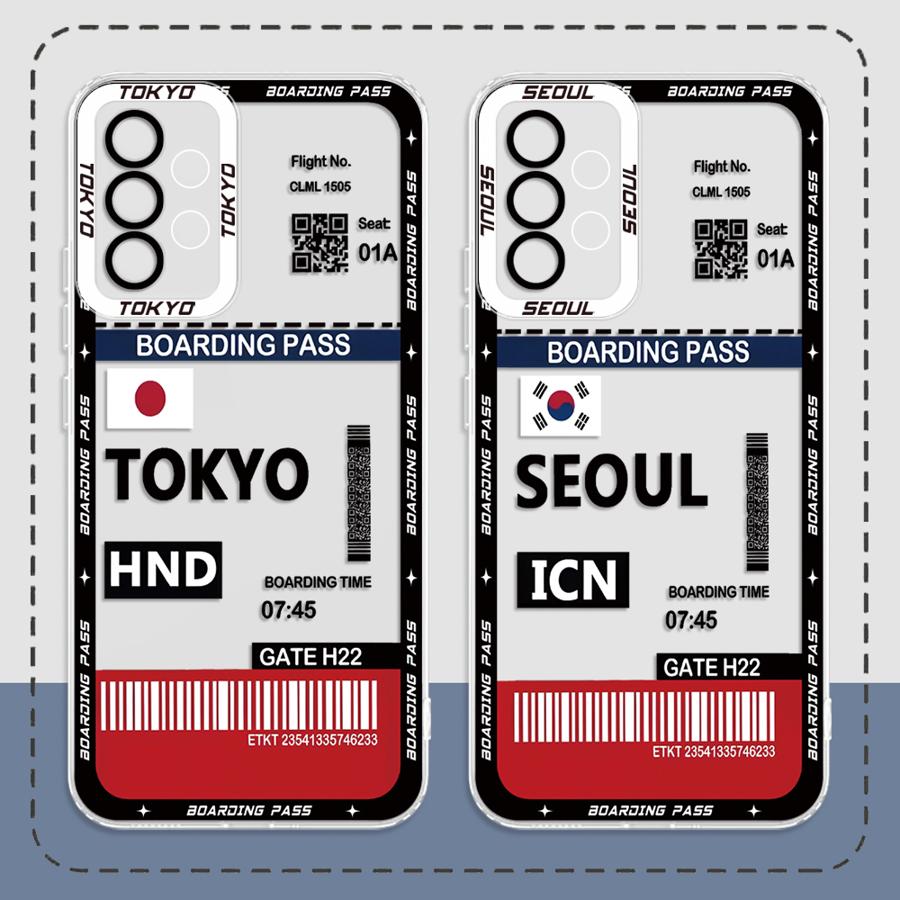 Tokyo Seoul Boarding Pass Zach - Phone Cases Tokyo recensie en prijs