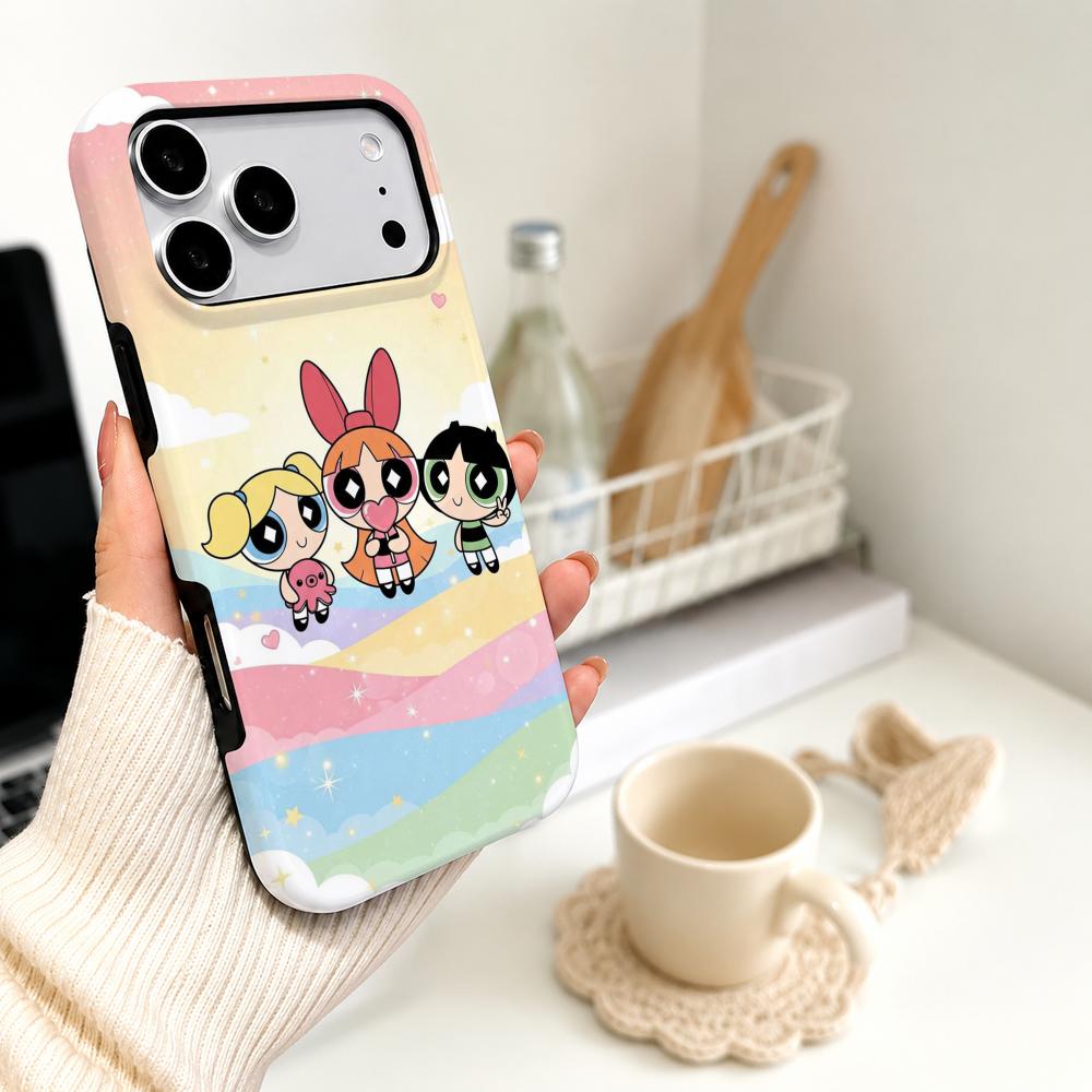 Anime P-Powerpuff Girls Telefo - Phone Cases Anime recensie en prijs
