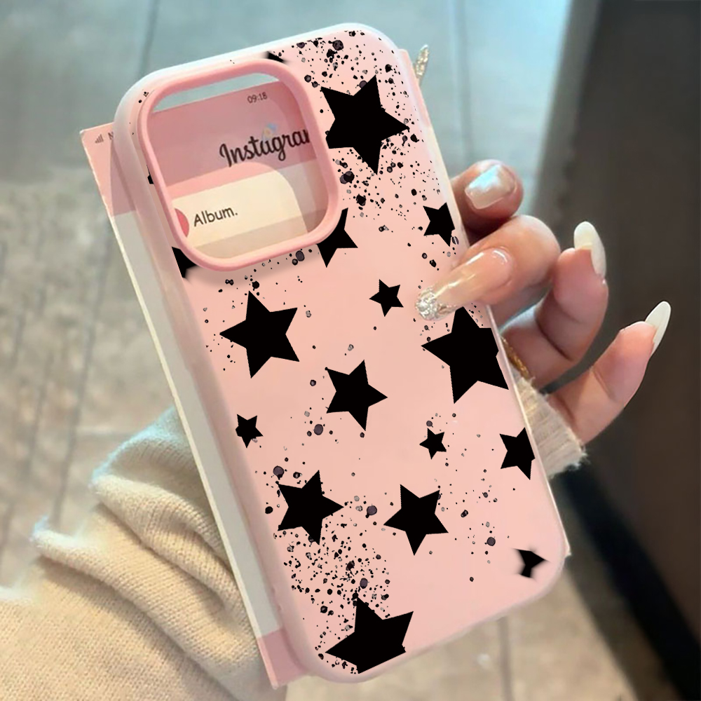 Zwarte Star Rock Style Telefoo - Phone Cases Xiaomi 14T recensie en prijs