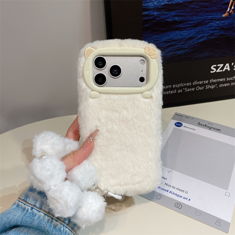 Luxe effenkleurige pluche tele - Phone Cases Iphone 14 recensie en prijs