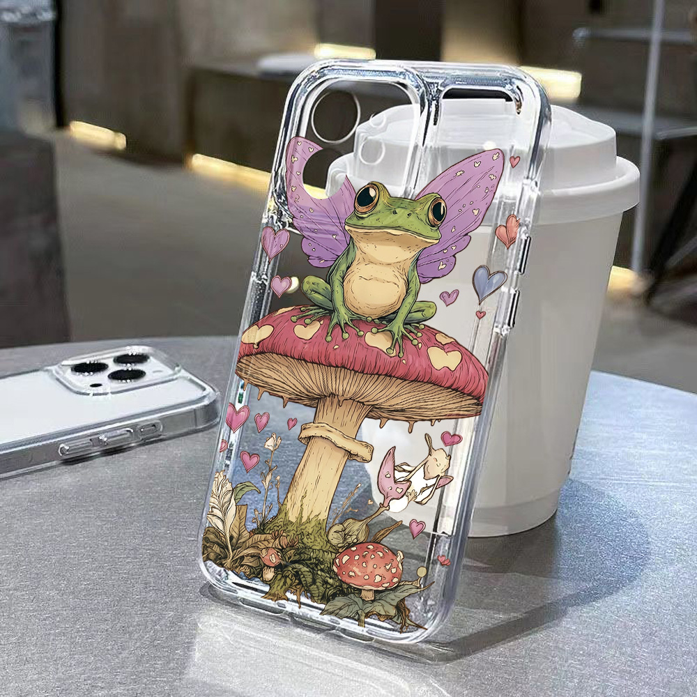 Grappige kikkerprint zachte te - Phone Cases Funny recensie en prijs
