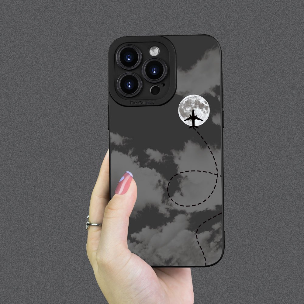 Nachtelijke Hemel Vliegtuig Ca - Phone Cases Funny recensie en prijs