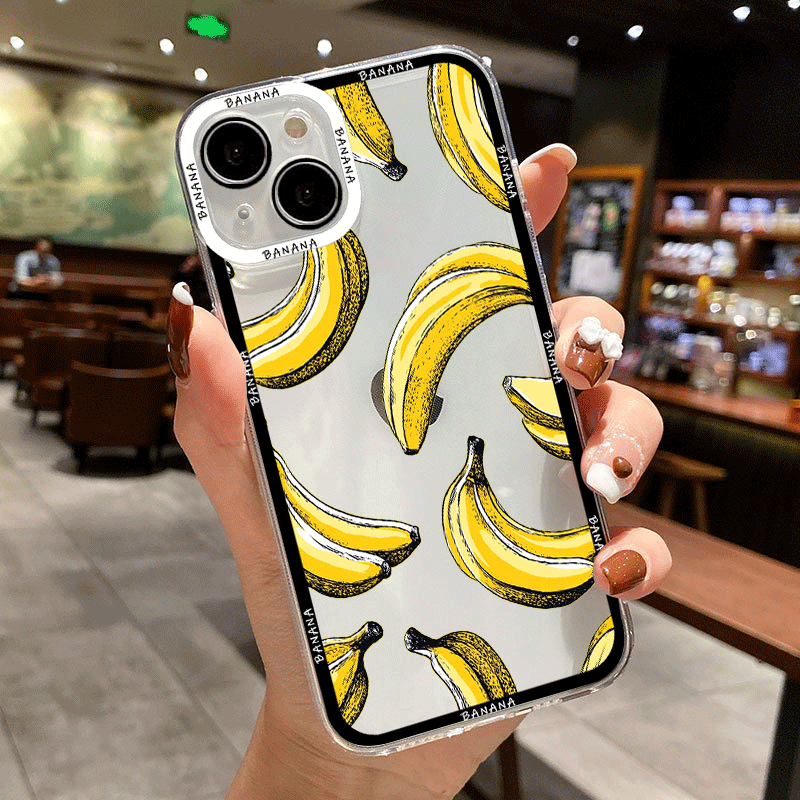 Grappige gele bananen fruitpri - Phone Cases Funny recensie en prijs