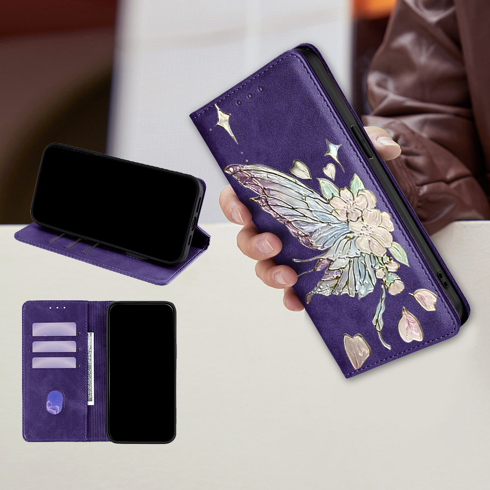 Geschilderde magnetische flip  - Flip Leather Case recensie en prijs